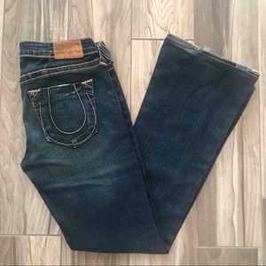 Size 29 x 30” True Religion bobby flare jeans